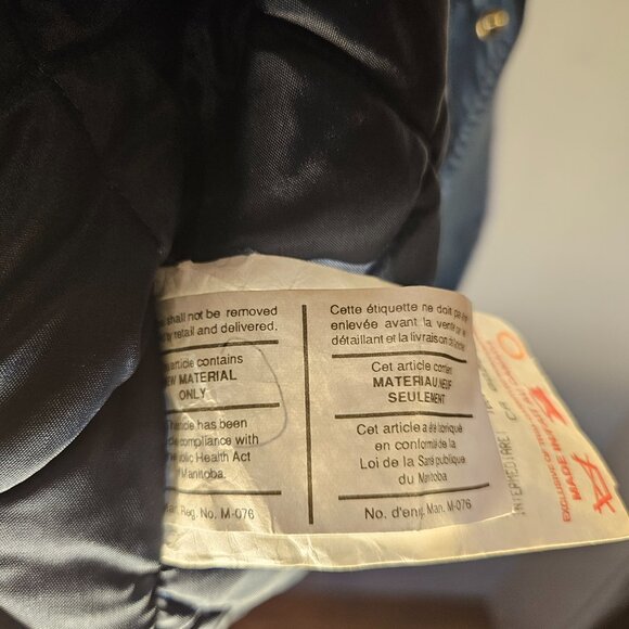 Vintage Todd Quilted Bomber Jacket Men’s Size Large – Insulated Workwear Coat - Picture 8 of 11